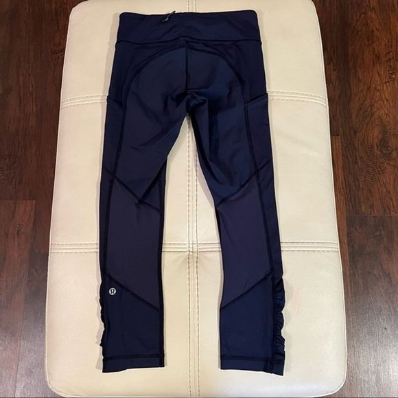 Lululemon Navy Leggings - Picture 2 of 7